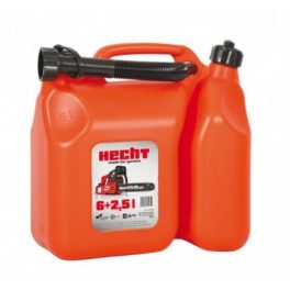   HECHT K00085 üzemanyag kanna öntőcsővel kombinált 6+2,5 L