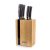 Késkészlet G21 Gourmet Rustic 5 db + bambusz késtartó 6002237