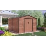 G21 GAH 884-277x319 cm kerti tároló barna 63900567