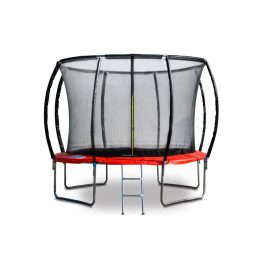   G21 SpaceJump trambulin védőhalóval 305cm létrával piros 69042680