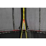 G21 SpaceJump trambulin védőhalóval 305cm létrával piros 69042680