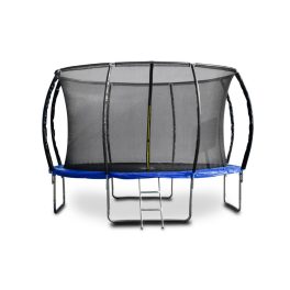   G21 SpaceJump trambulin védőhalóval 366cm létrával kék 69042691