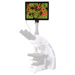Levenhuk MED 5M digitális mikroszkóp-kamera 9,4' LCD-kijelzővel 74246