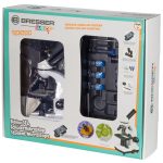 Bresser Junior Biolux SEL 40–1600x mikroszkóp tokkal, fehér 75314