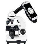 Bresser Junior Biolux SEL 40–1600x mikroszkóp tokkal, fehér 75314