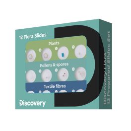   Discovery Flora – 12 előkészített tárgylemez-készlet 78225