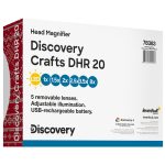 Discovery Crafts DHR 20 fejre rögzíthető, tölthető nagyító 78383