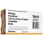 Discovery Prof DPS 25 mikropreparátum mintakészlet. „Biológia, madarak stb.” 78415