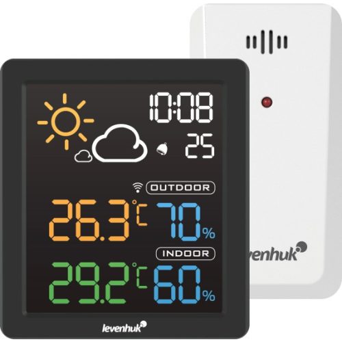 Levenhuk Wezzer BASE L80 hőmérséklet- és páratartalom-mérő 78890