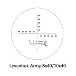 Levenhuk Army 10x40 kétszemes távcső irányzékkal 81932