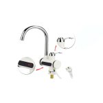 Átfolyós vízmelegítő csaptelep LED kijelzővel HOP1000689