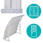 Műanyag előtető 120x90 cm fehér színben HOP1000696-2