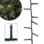 480LED-es karácsonyi fényfüzér 51m 8-mozgó beállítással meleg fehér HOP1000748-1