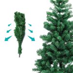 Nordmann műfenyő 120cm-es, fém talppal 230db ággal HOP1000749