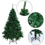 Nordmann műfenyő 120cm-es, fém talppal 230db ággal HOP1000749