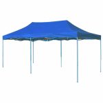 Összecsukható kerti pavilon hordtáskával kék 2,9x5,7m HOP1000809-1