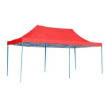 Összecsukható kerti pavilon hordtáskával piros 2,9x5,7m HOP1000809-2