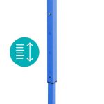 Összecsukható kerti pavilon hordtáskával piros 2,9x5,7m HOP1000809-2