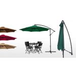 Függő napernyő 2,7m zöld HOP1000812-1