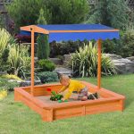 Homokozó árnyékoló tetővel HOP1000815