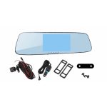 Érintőképernyős visszapillantó tükörbe épített eseményrögzítő és tolató kamera HOP1000843-1