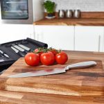 9 részes késkészlet ajándék felcsavarható táskával HOP1000904-1