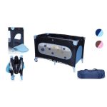 Utazóágy gyerekeknek BASIC rózsaszín HOP1000910-2