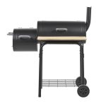 2in1 faszenes BBQ grill és smoker HOP1000928-1