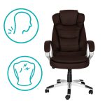 RELAX főnöki forgószék barna HOP1000930-3