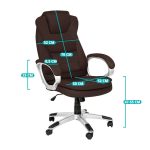 RELAX főnöki forgószék barna HOP1000930-3