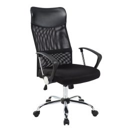   Ergonomikus irodai szék magasított háttámlával fekete HOP1000998-1