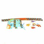 Dzsungel játszószőnyeg játékhíddal HOP1001013-1