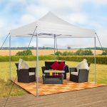 Pavilon tető ponyva 2,9x2,9m fehér HOP1001071