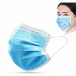 50db egyszerhasználatos 3 rétegű egészségügyi maszk felnőtt HOP1001076-1