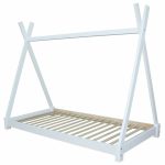 Fa gyerekágy keret 70x140 cm fehér HOP1001084-2