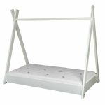 Fa gyerekágy keret 70x140 cm fehér HOP1001084-2