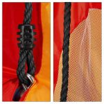 Fészekhinta 90cm sátorral piros HOP1001105-2