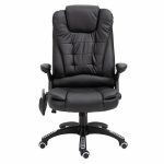 Irodai forgószék masszázs funkcióval fekete HOP1001119-2