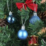 112 részes karácsonyfadísz türkiz HOP1001123-4