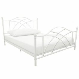   Fém ágykeret ajándék ágyráccsal 160x200cm fehér Lotti HOP1001134-2