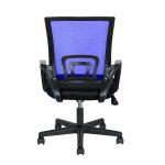 Karfás irodai forgószék fekete-kék HOP1001171-4