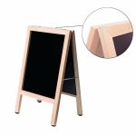 Kétoldalas megállító tábla 40x60cm HOP1001182