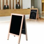 Kétoldalas megállító tábla 40x60cm HOP1001182