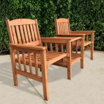 Fa 2-személyes kerti garnitúra HOP1001210