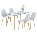 4db szövetborítású szék fehér HOP1001212-1