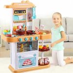 Kis játékkonyha narancssárga HOP1001250