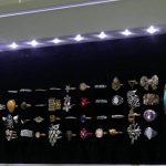 Tükrös ékszertartó szekrény fehér HOP1001256-1