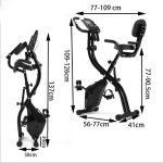 Szobakerékpár háttámlával gumikötéllel HOP1001270