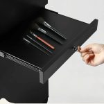 Beauty zárható eszközkocsi fekete HOP1001321-1