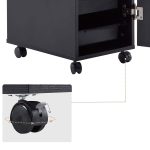 Beauty zárható eszközkocsi fekete HOP1001321-1